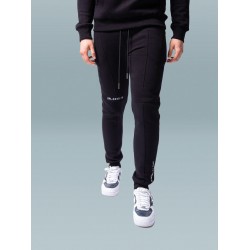 - 21 - XPLCT STUDIOS BRAND JOGGER - BLACK/WHITE